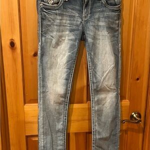 Rock Revival Blue Straight Leg Jeans